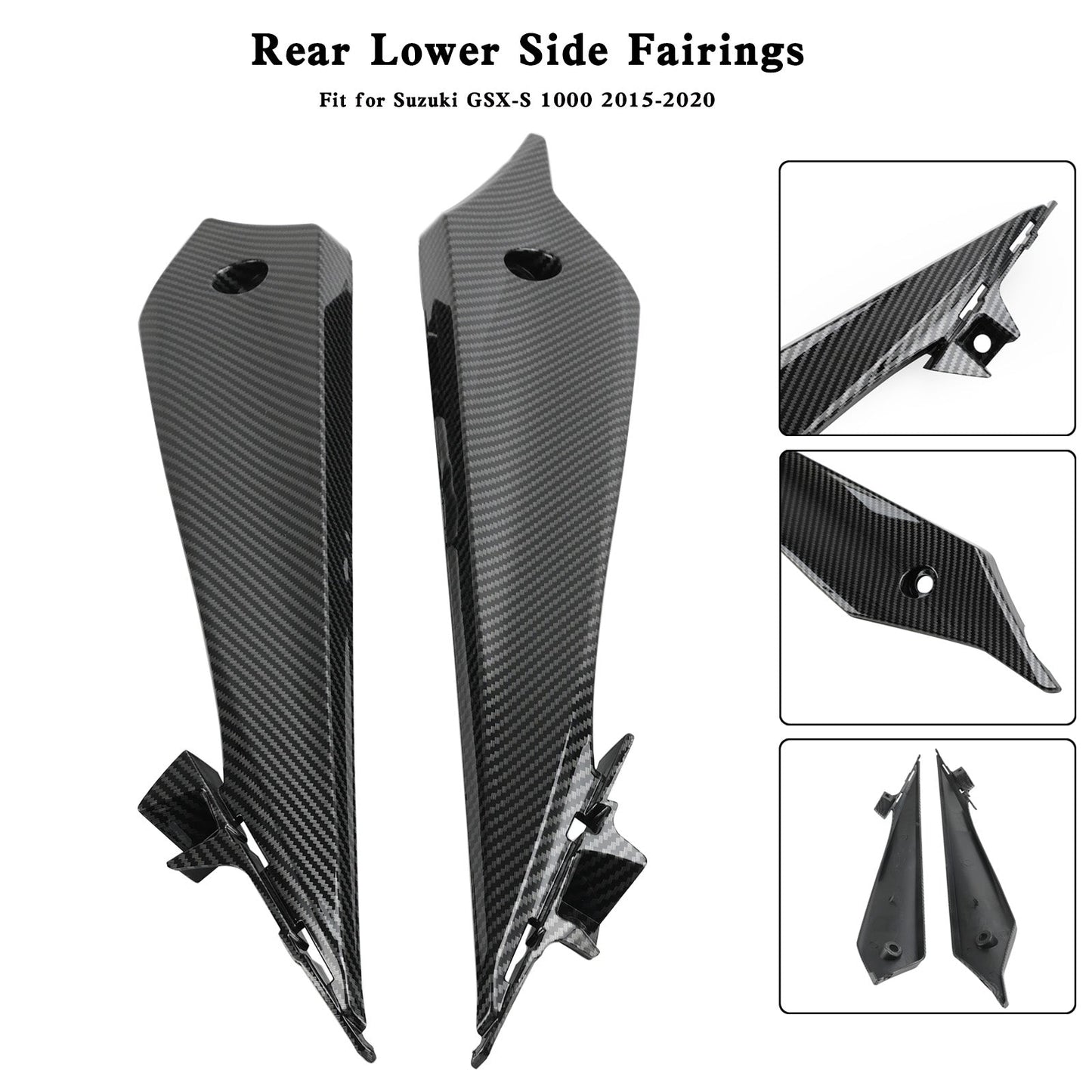 Rear Lower Side Fairings For Suzuki GSX-S 1000 2015-2020