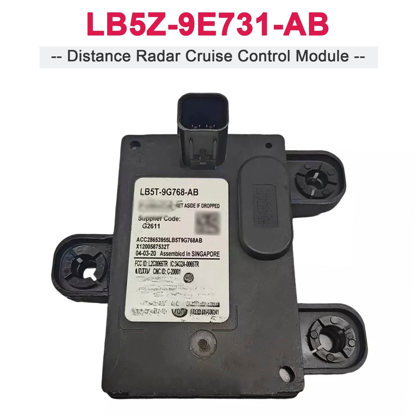 2020-2022 Lincoln Aviator Corsair Distance Radar Cruise Control Module LB5Z-9E731-AB