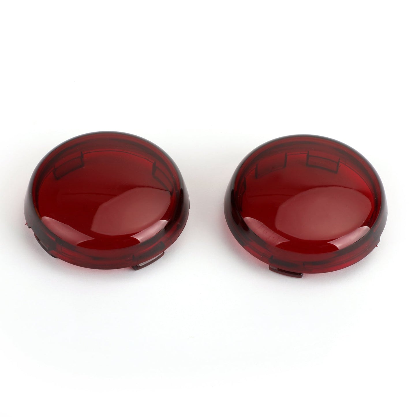 Plastic Turn Signal Light Lens For Cover For Harley Electra Glide Heritage Softail Champoo
