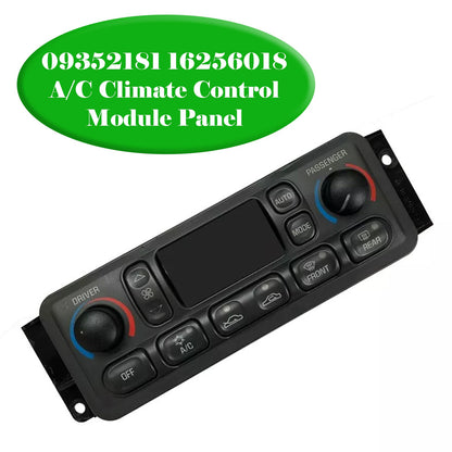 Chevrolet Corvette C5 1997-2004 A/C Climate Control Module Panel 09352181 16256018