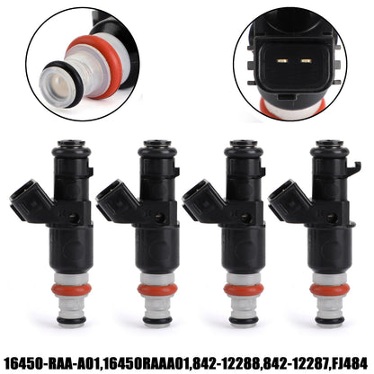 2005-2007 ACURA RSX 2.0L 1998CC I4 4PCS Fuel Injectors 16450RAAA01 16450-RAA-A01 Champoo