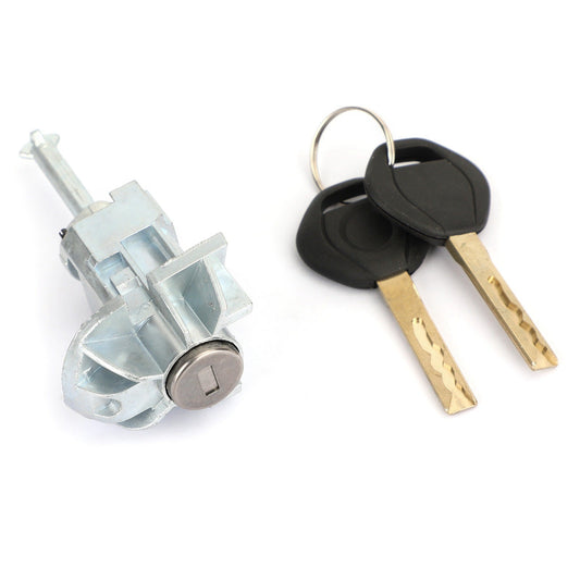 2001-2006 BMW 325Ci/330Ci/M3 51217019975 LEFT DRIVER DOOR LOCK CYLINDER BARREL ASSEMBLY w/2 KEYS 51217019975