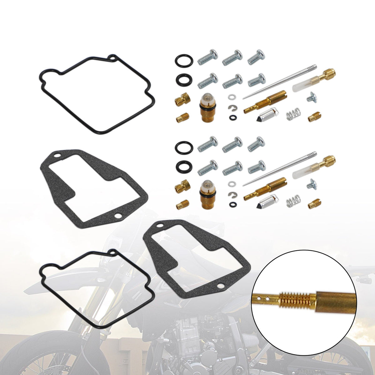 2001-2007 Suzuki DRZ250 DR-Z250 2SET 1003-0735 Carburetor Rebuild Repair Kit