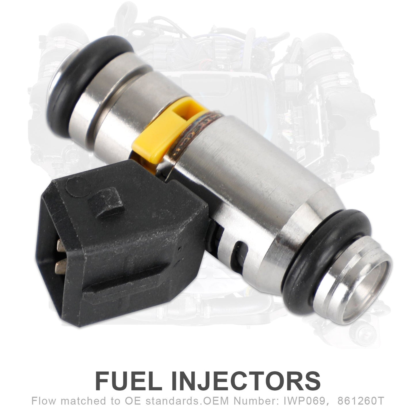 Fuel Injectors 861260T For Fiat Marine Mercruiser IWP069
