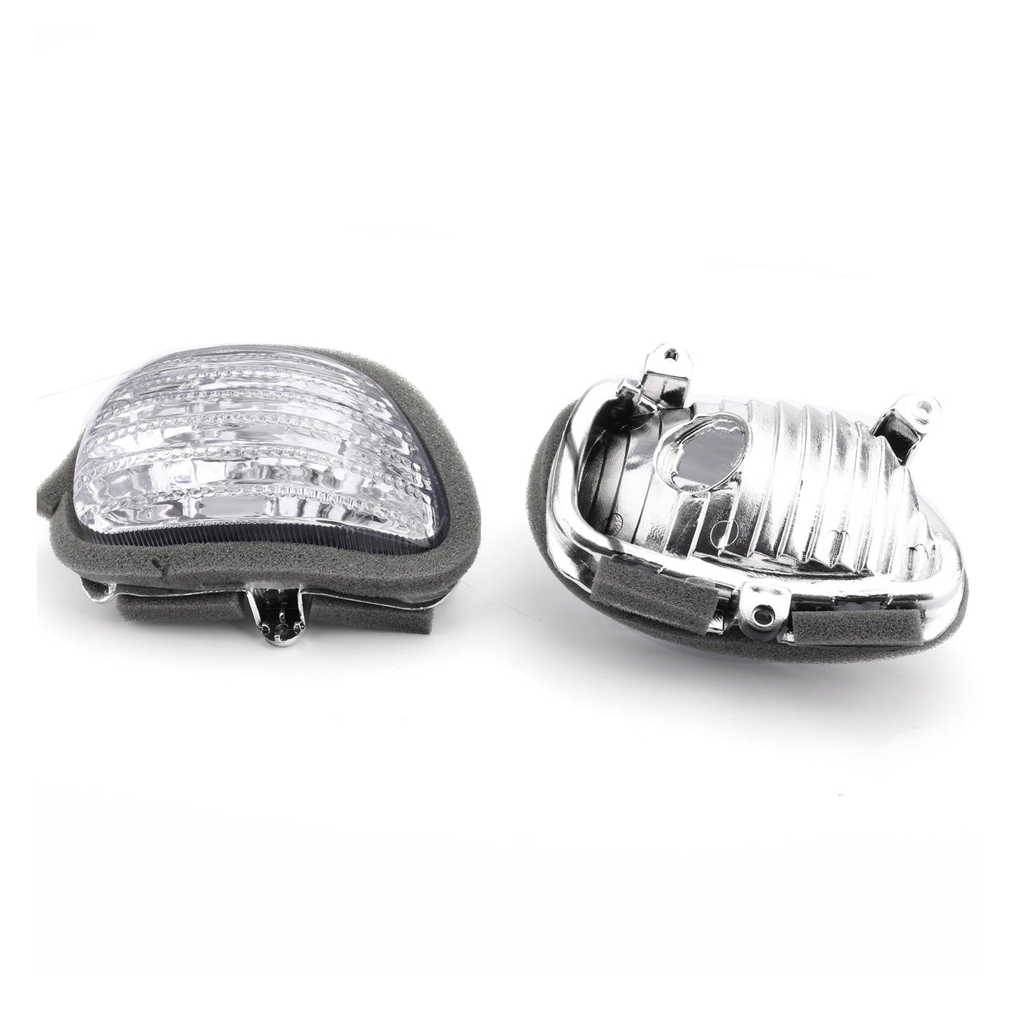 Front Turn Signals Lens Fit For Honda GL1800 Goldwing 2001-2010 Clear Champoo