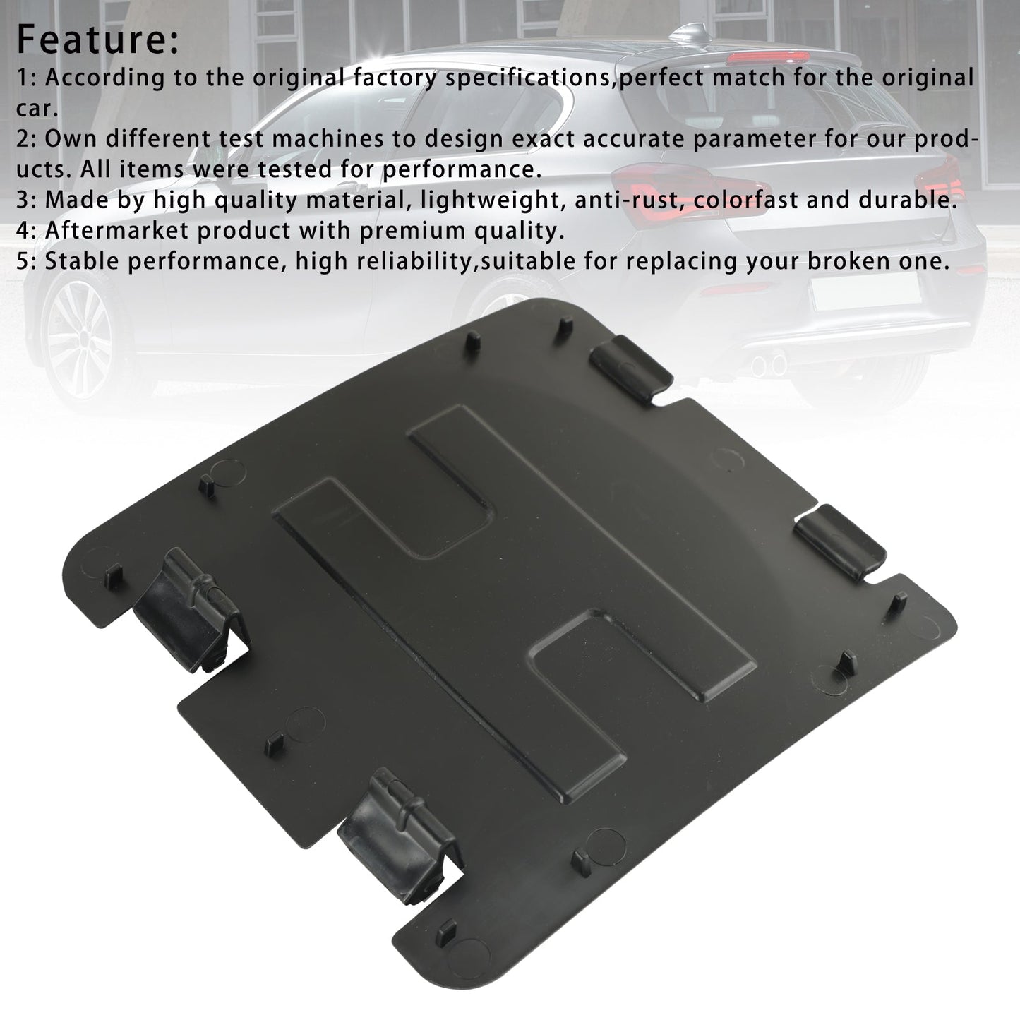 BMW 4 Series F32 F82 F33 F83 F36 Wheel Housing Arch Lining Cover Bulb Change Flap 51717260397 7260397