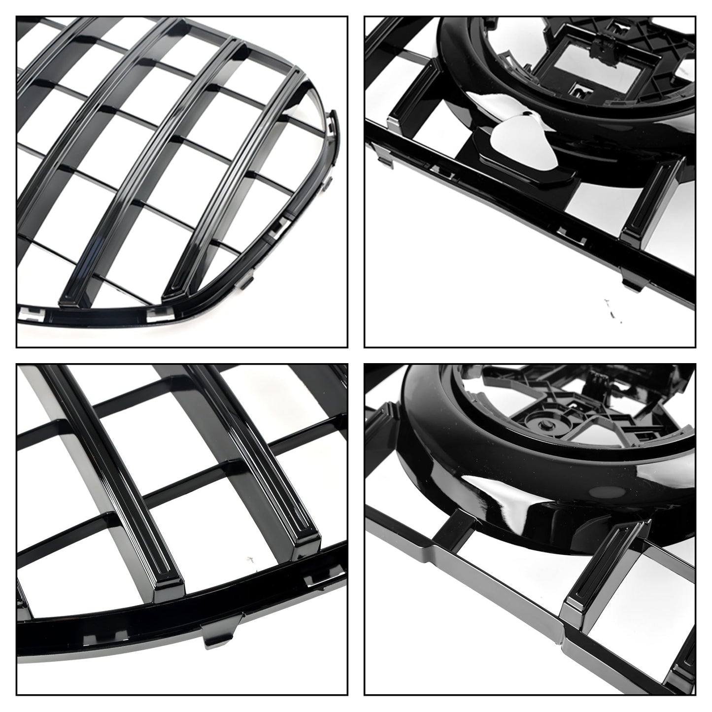 2020-2023 Benz GLS-Class X167 GLS450/580 GT Front Bumper Mercedes Grille Black GT Style Grill