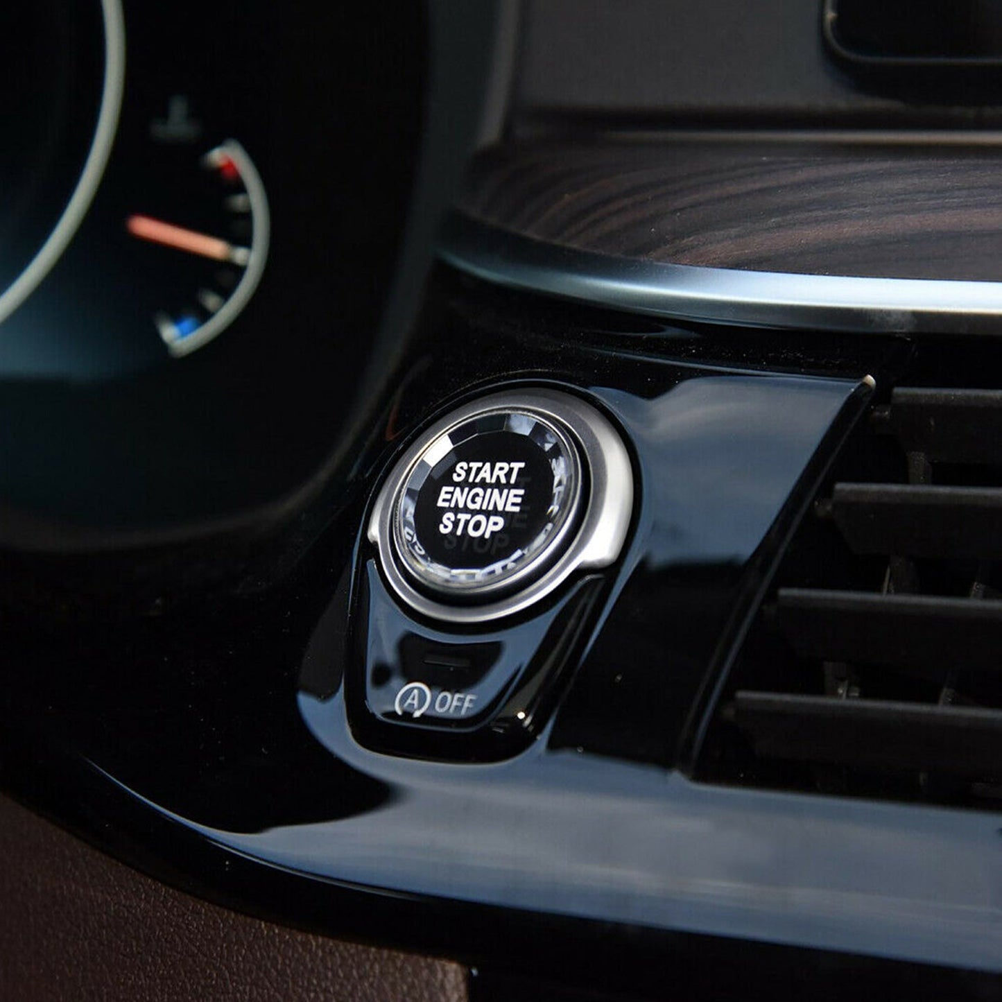 2009+ BMW 1 Series/2 Series/3 Series/4 Series/5 Series/6 Series/7 Series/X1/X3/X4/X5/X6/G20 Engine Start Stop Switch Button Cover
