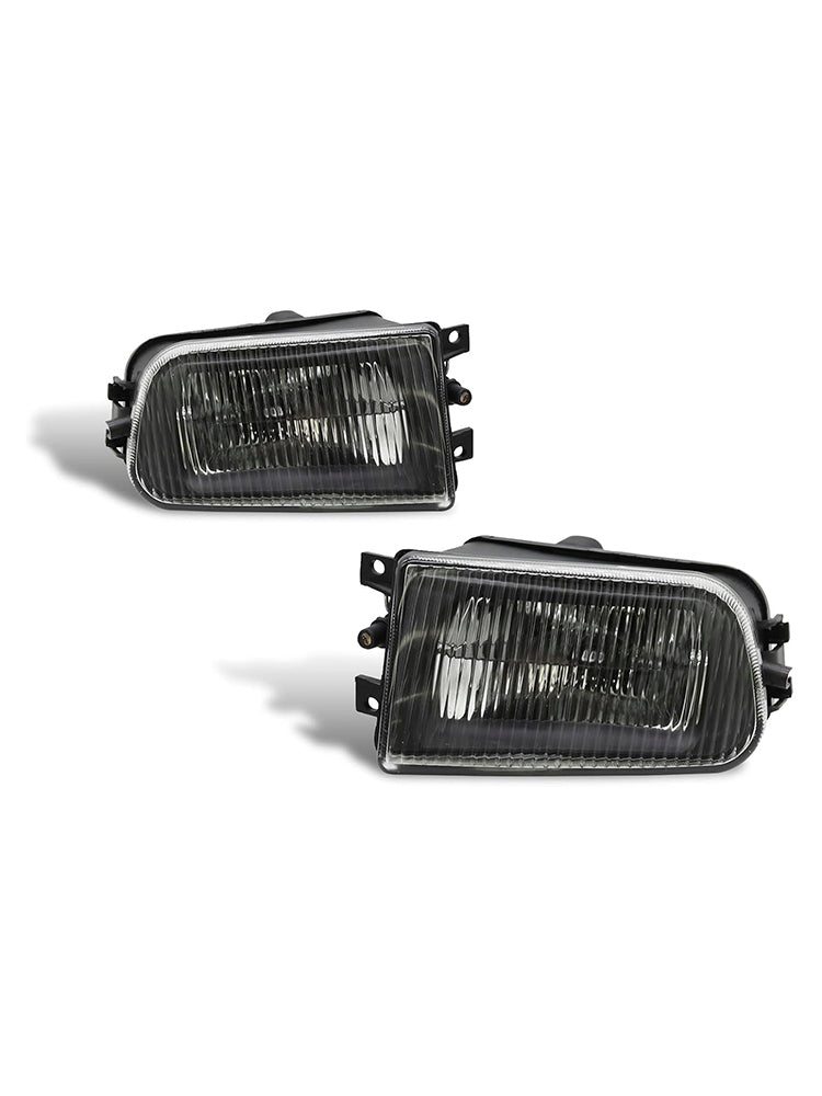 1997-2000 BMW E39 5 Series 528i 540i Pair Front Bumper Fog Light Lamps Without Bulbs 63178360575 63178381977