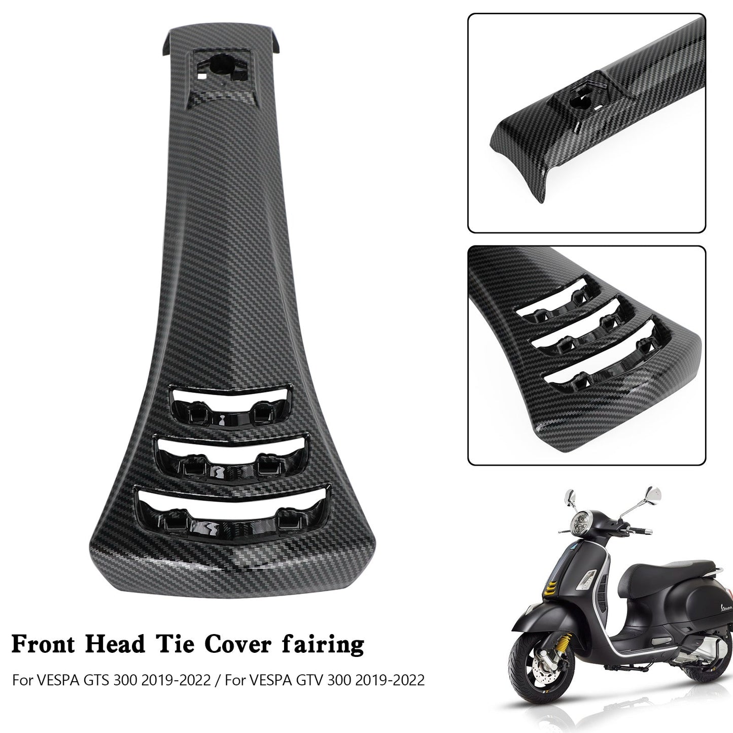 Steering Horn Head Cover fairing Tie For VESPA GTS300 GTV300 2019-2022