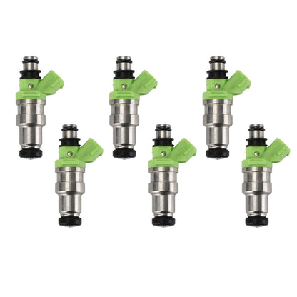 1989-1992 Toyota Cressida 3.0L 6PCS Fuel Injectors 23250-70080 2320970080