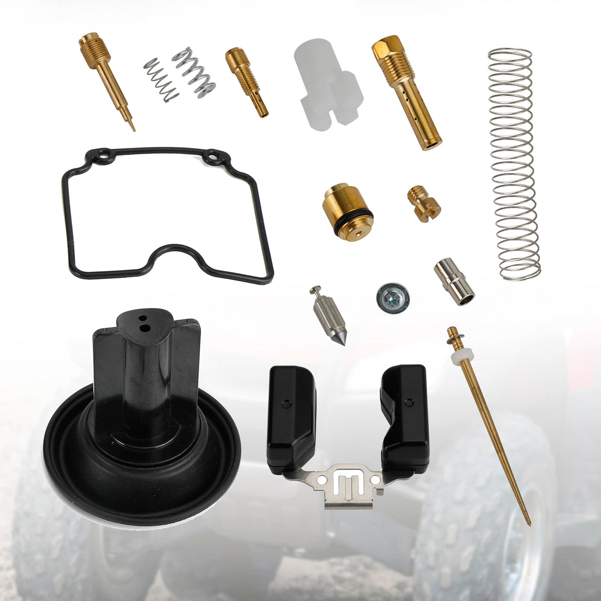 250cc ATV ATV250 EN250 JS250 QM250GY GXT250 GP200 GP250 Carburetor Rebuild Repair Kit