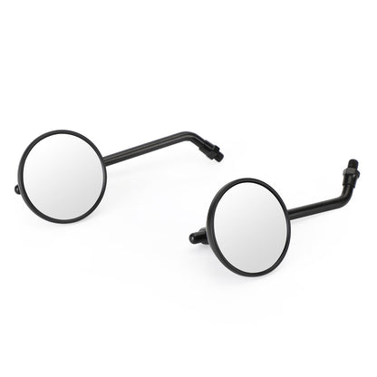 Classic Style Right & Left Black Mirror 10mm R/H For Honda CB Shadow Cruiser