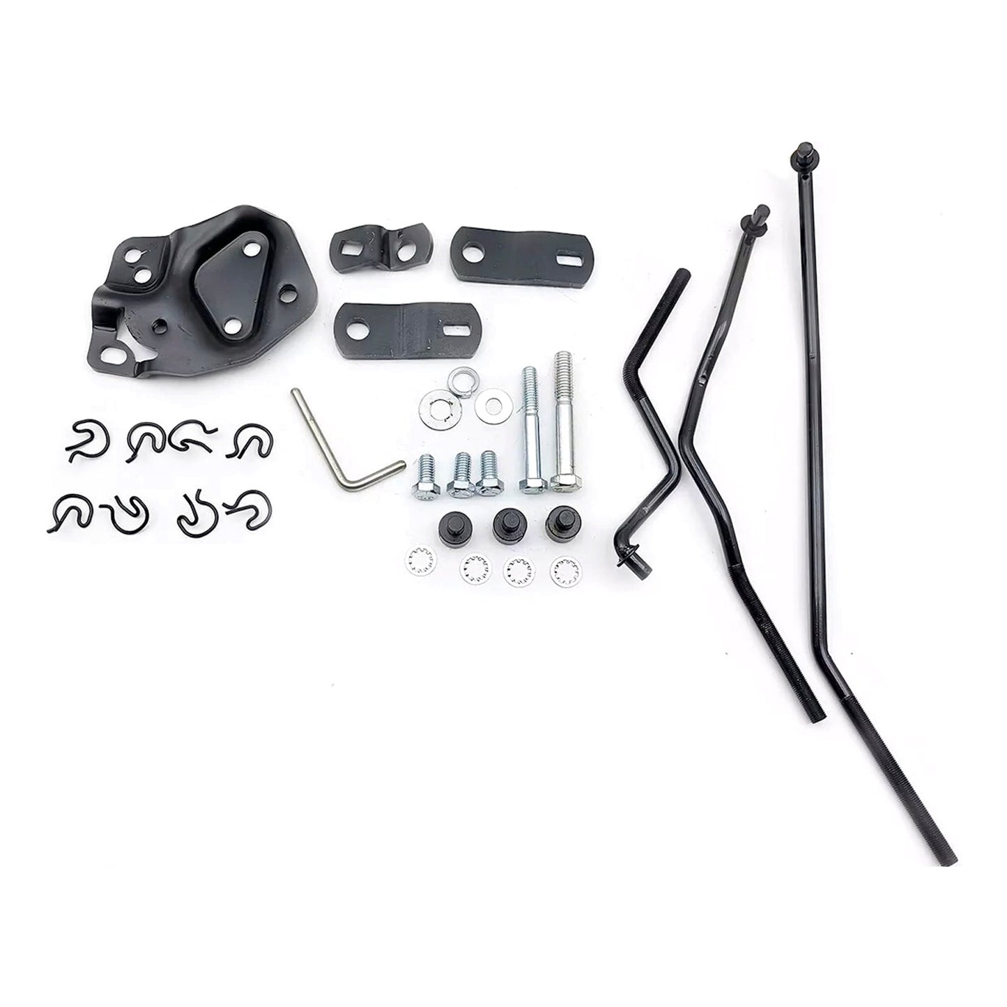 1964-1967 El Camino w & w/o Console Muncie 4 speed Shifter Linkage Kit 3733163