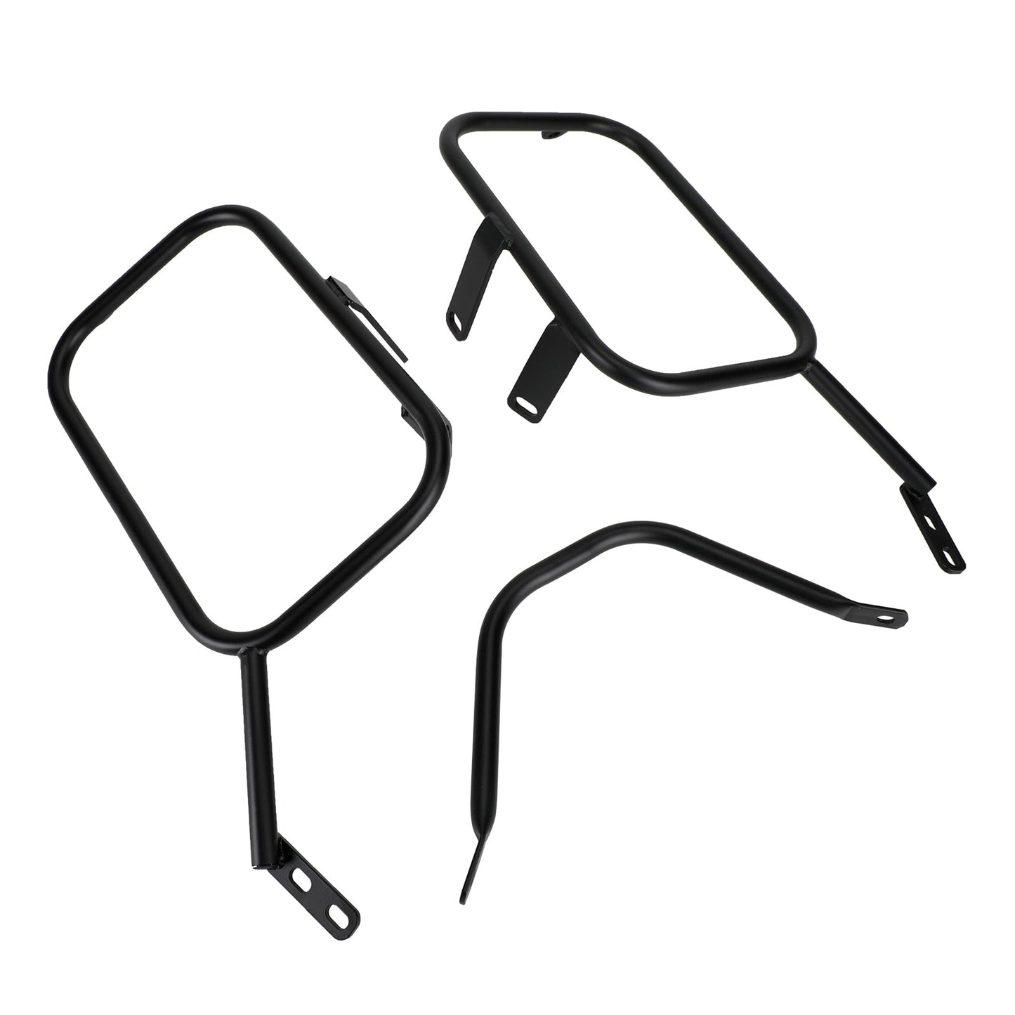 Black Saddlebag Support Mounting Bracket For Ducati Scrambler 400 800 16-22