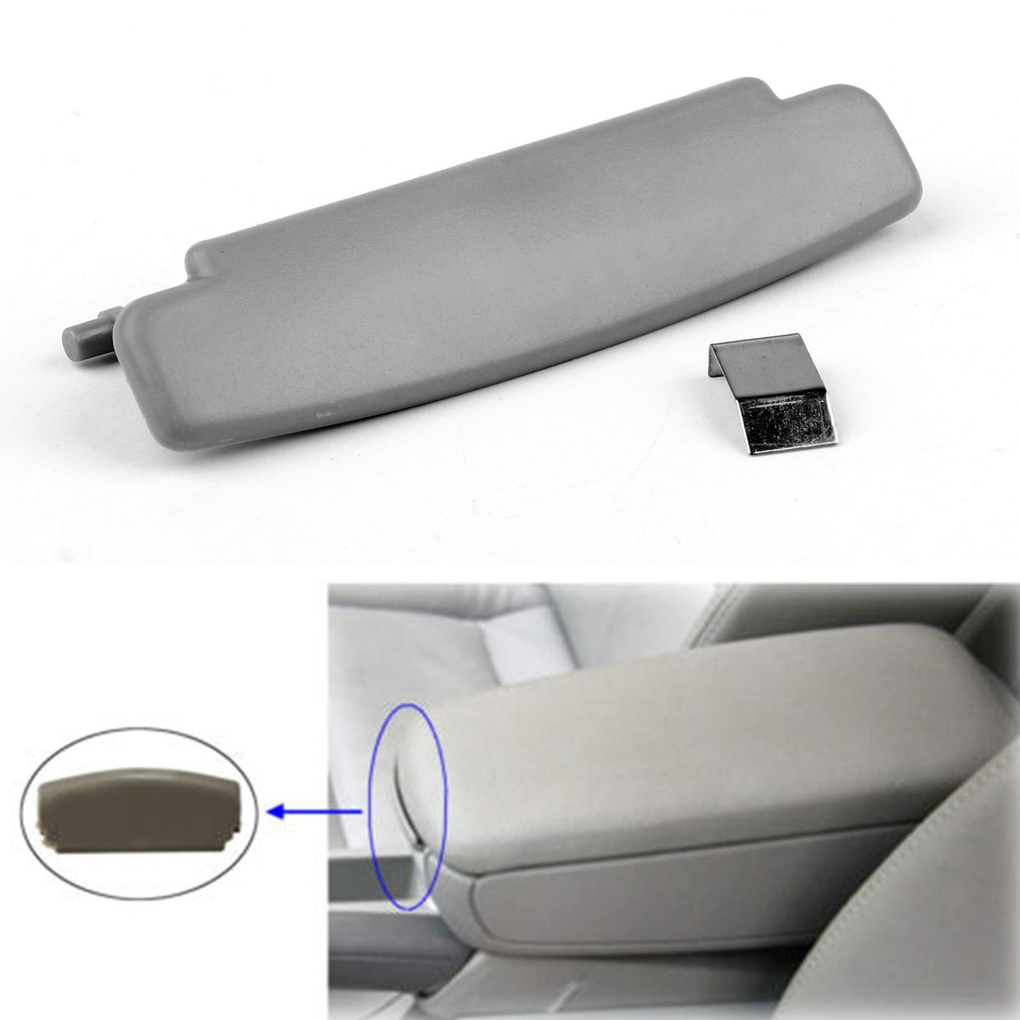 2005-2011 Audi A6 C6 Armrest Lid Console Cover Latch Clip Catch
