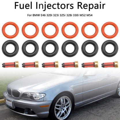 BMW E46 320i 323i 325i 330i Fuel Injector Repair Kits 13537546244 13641437486