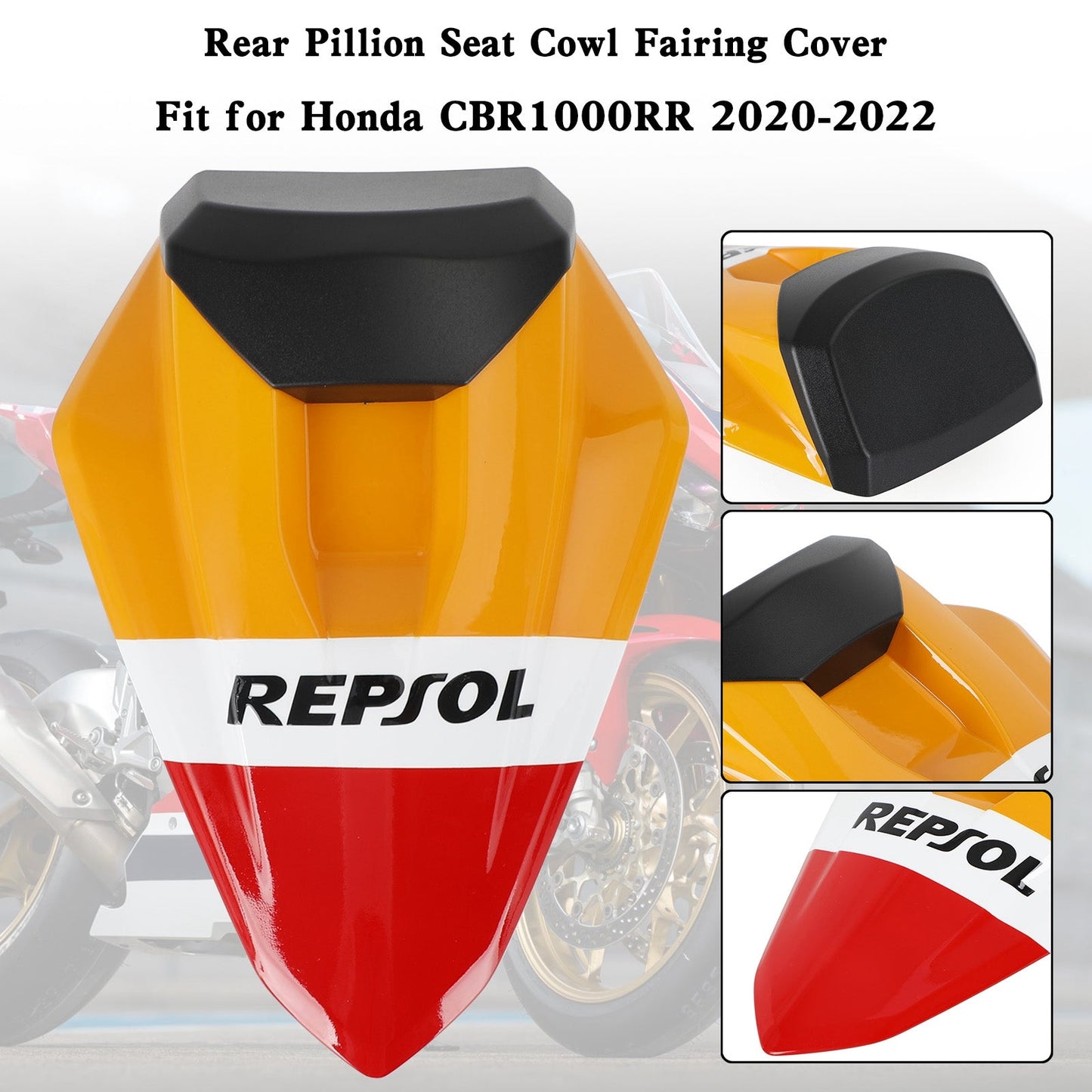 2020-2024 Honda CBR1000RR-R Rear Pillion Seat Cowl Fairing Cover