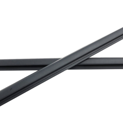 2008-2017 Dodge Challenger 2pcs 55399123AG 55399122AG Front Door Window Belt Weatherstrip