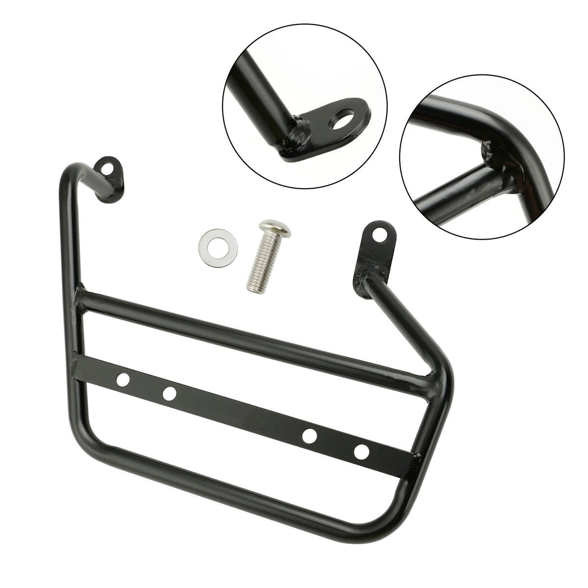 17-23 HONDA CB2200 EX RS Side Saddle Bag Mounting Bracket Black Right