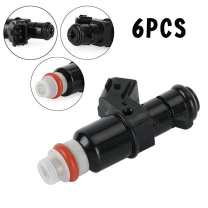 6PCS Fuel Injectors 16450-RCA-A01 Fit 2005-2013 Honda Odyssey 3.5L