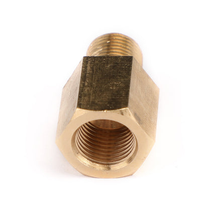 1/8 NPT Female To 1/8 BSPT Male Adapter Gauge Sensor Thread Oil Pressure Adapter