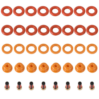 1992-1994 Ford E-350 Econoline/E-350 Econoline Club Wagon 7.5L V8 8 set Fuel Injectors Rebuild Repair Kit 0280150943