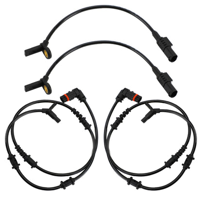 Mercedes-Benz W164 ML350 ML320 Set 4pcs Front Rear ABS Speed Sensor