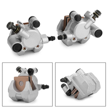 Left & Right Front Brake Caliper Set Fit For Kawasaki KVF400 Prairie 400 4X4 1997-2002 2X4 1998-2002 KVF360 Prairie 360 4X4 2003-2013
