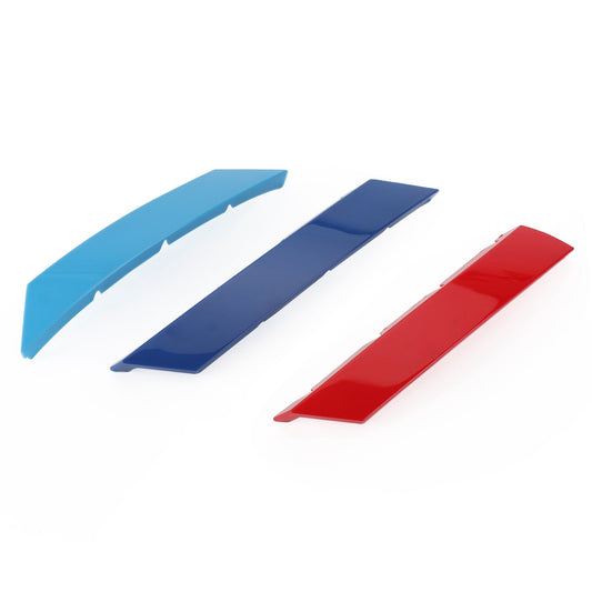 2021 BMW 4 Series G22 Tri-Colour Front Grille Grill Cover Strips Clip Trim