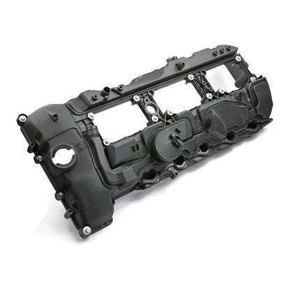 2014-2017 BMW F16 X6 xDrive35i 3.0T N55B58 Engine Valve Cover w / Gasket+Cap 11127570292 E374-AS
