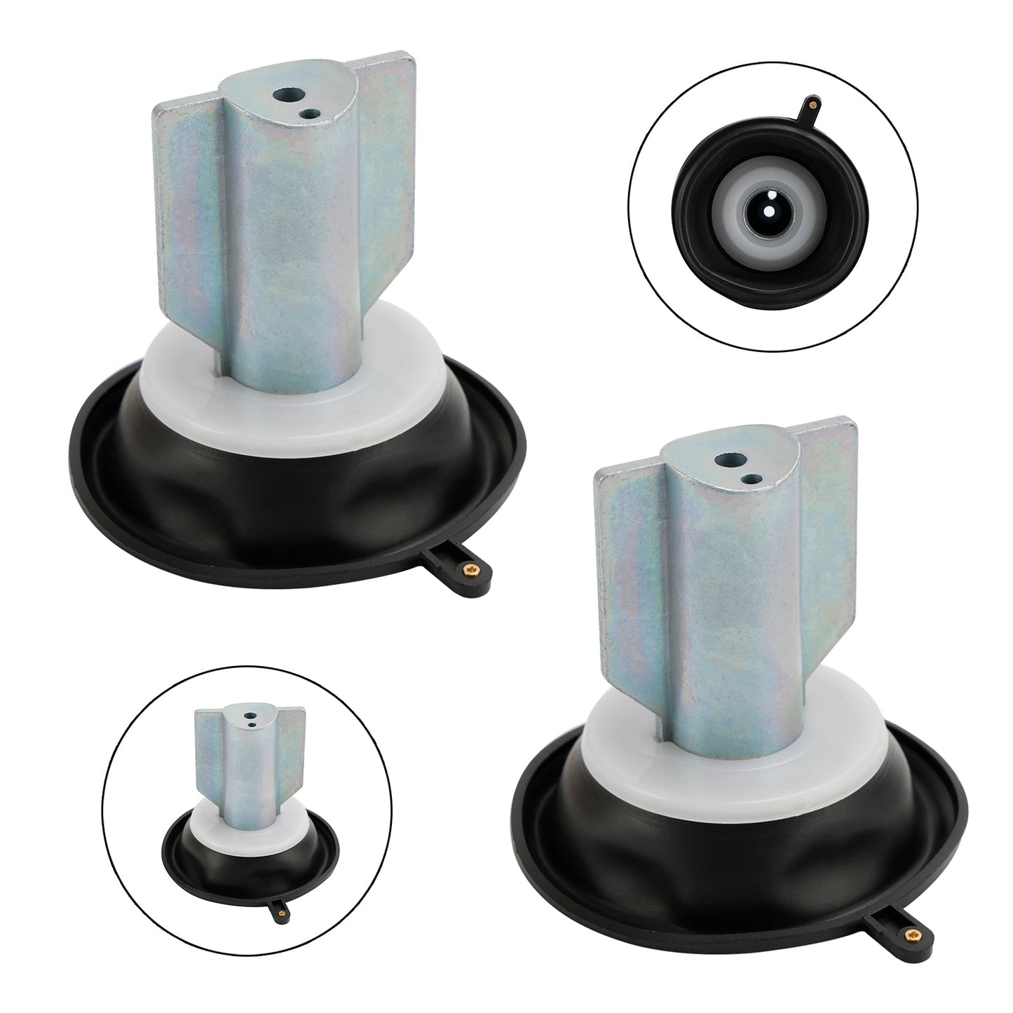 Kawasaki PRAIRIE 700 KVF650 KVF700 2PCS Carburetor Plunger Diaphragm