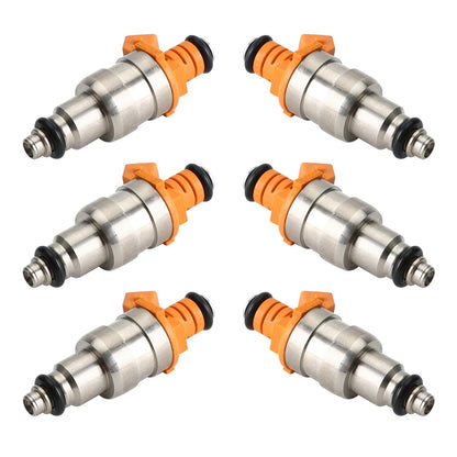 1987-1998 Wrangler Cherokee YJ I6 4.0L 6PCS Fuel Injectors 33007127