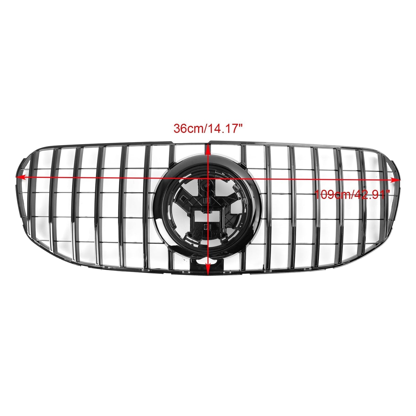 2020-2023 Benz GLS-Class X167 GLS450/580 GT Front Bumper Mercedes Grille Black GT Style Grill