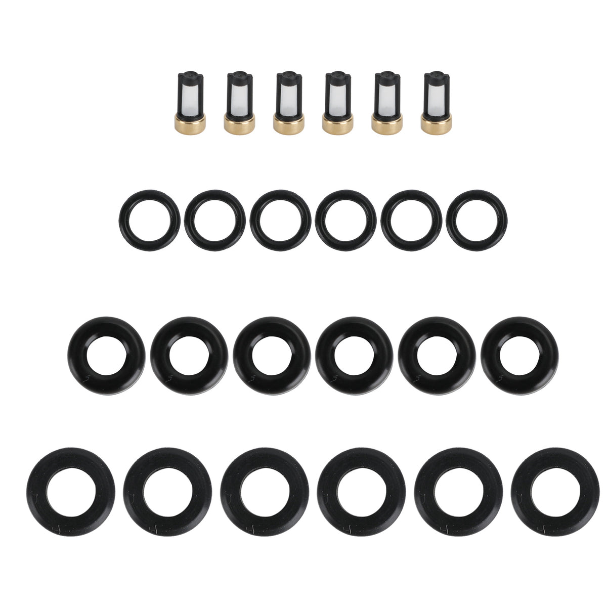 Toyota FJ Cruiser 4.0L V6 2007-2009 Fuel Injectors Rebuild Repair Kit 23250-31010