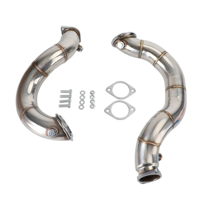 2011-13 BMW E92 335is 3 inch Stainless Steel Exhaust Downpipe Pipes compatible