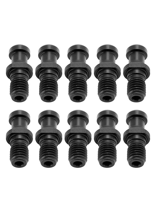 10X Coolant Thru CAT40 15-0.747 Pull Stud Retention Knob Set - Fits DMG Mori & Doosan