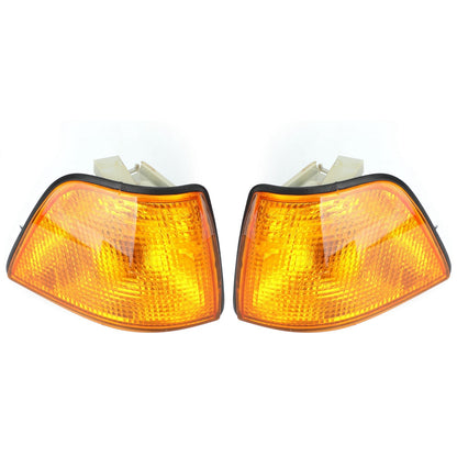 Corner Lights For BMW E36 3-Series 4Dr Sedan/Hatchback 1992-1998 Amber