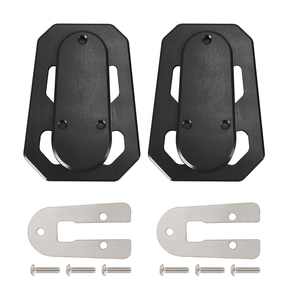 Cnc Foot Pegs Footrests Covers Driver Pedal Fit For TR Scrambler 1200 Tiger Silver