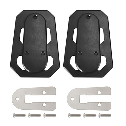 Cnc Foot Pegs Footrests Covers Driver Pedal Fit For TR Scrambler 1200 Tiger Silver