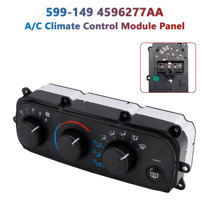 Chrysler Truck A/C Climate Control Module Panel 599-149 4596277AA 04596277AB