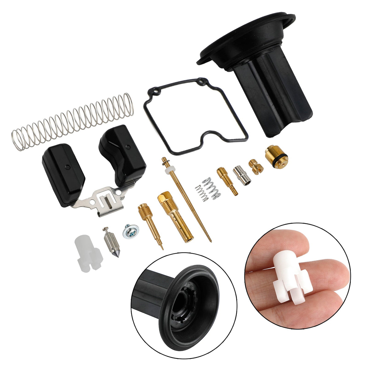 250cc ATV ATV250 EN250 JS250 QM250GY GXT250 GP200 GP250 Carburetor Rebuild Repair Kit