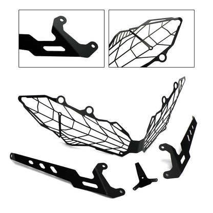 Front Headlight Guard Cover Black Fit For Kawasaki Versys 1000 2019-2021 2020