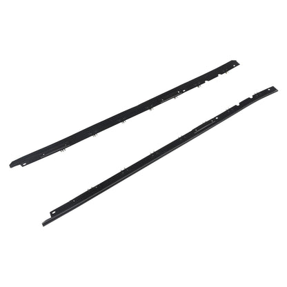 1984-1996 Chevrolet C4 Corvette Driver + Passenger Sides Door Panel Outer Window Seals MID-845680