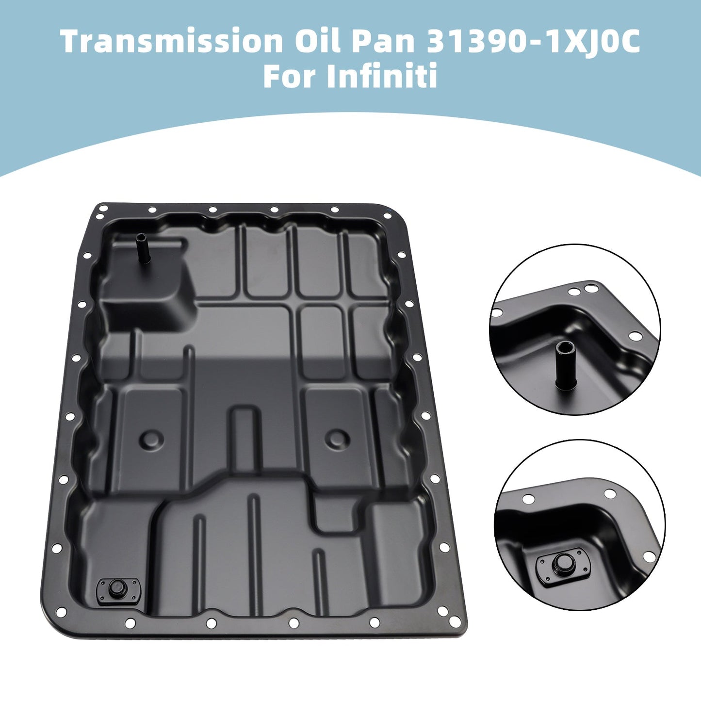 2017-2022 Nissan Armada Transmission Oil Pan 31390-1XJ0C 31397-1XJ0A