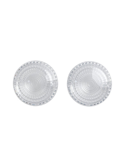 Yamaha V-Star1100 XVS650 Road Star Clear Front/Rear Turn Signals Lens Cover Champoo