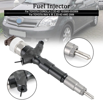 2006+ Toyota Land Cruiser 1KD-FTV 2KD-FTV 1PCS Fuel Injector 23670-30140
