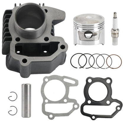 2005-2008 Grizzly 80 YFM80G YamahaSTD 47mm 79cc Cylinder Barrel Piston Rings Gaskets Kit 22K-11311-02-00