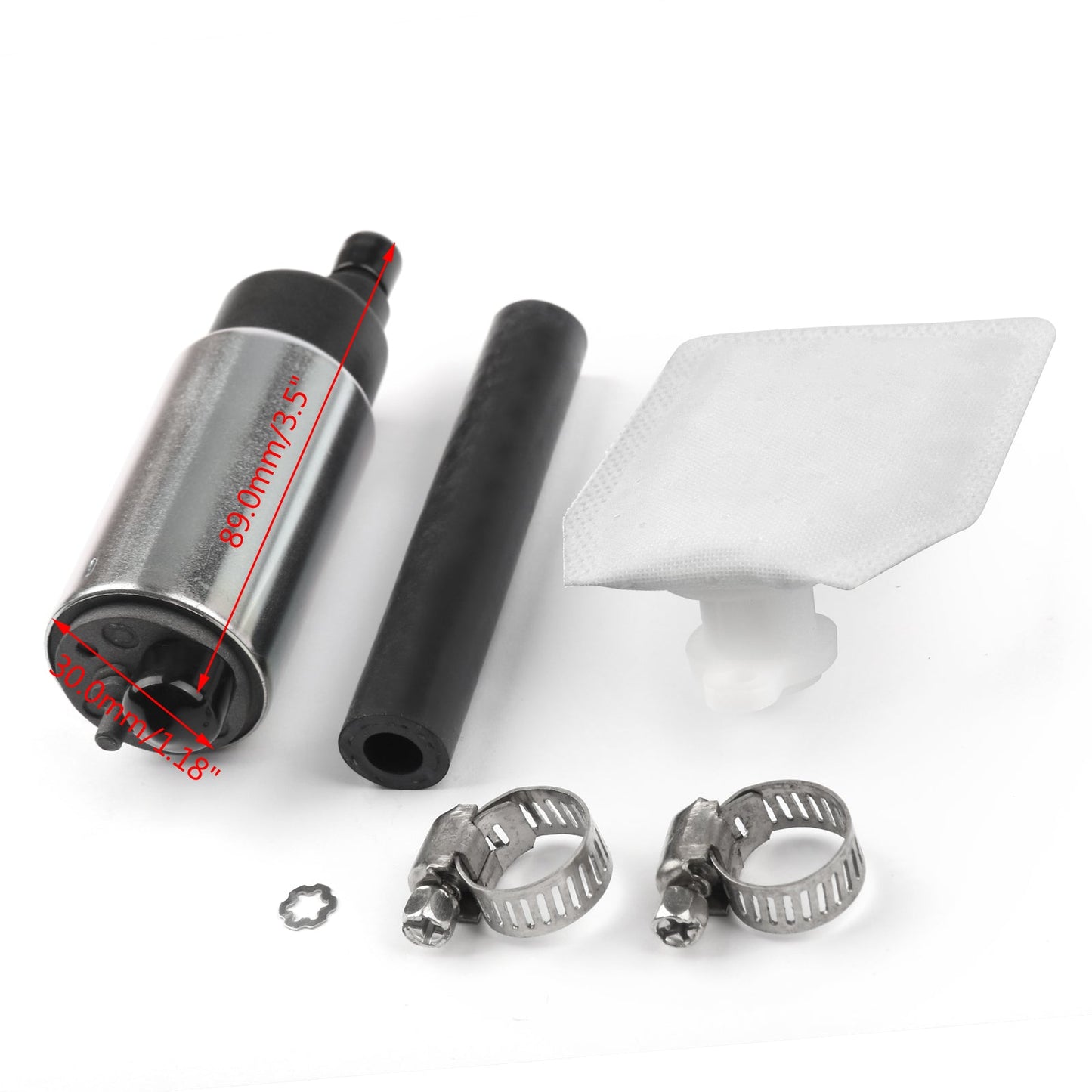 Yamaha Fuel Pump Fit For Yamaha YZF-R15 YZF R15 15-18 MT125 MT-125 15-16 XC125E Vity 2014 XF50 C3 07-10 Silver Champoo