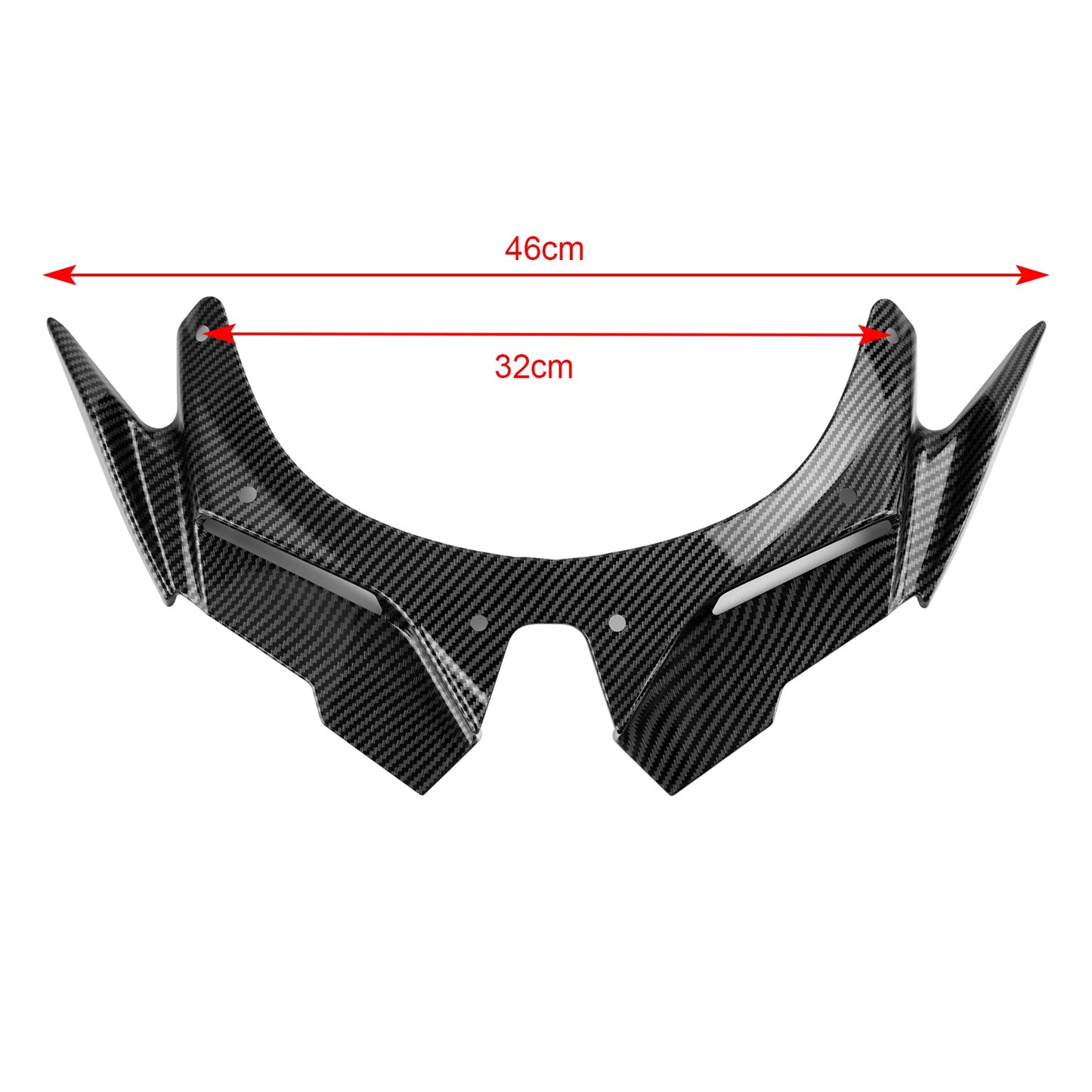 Front Fairing Wing Beak Shell Cover For Kawasaki ZX4R ZX4RR ZX25R 22-24